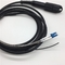Single Mode Fiber Optic Patch Cord PDLC -LC/UPC Duplex Armored Fiber Optic Patch Cable supplier